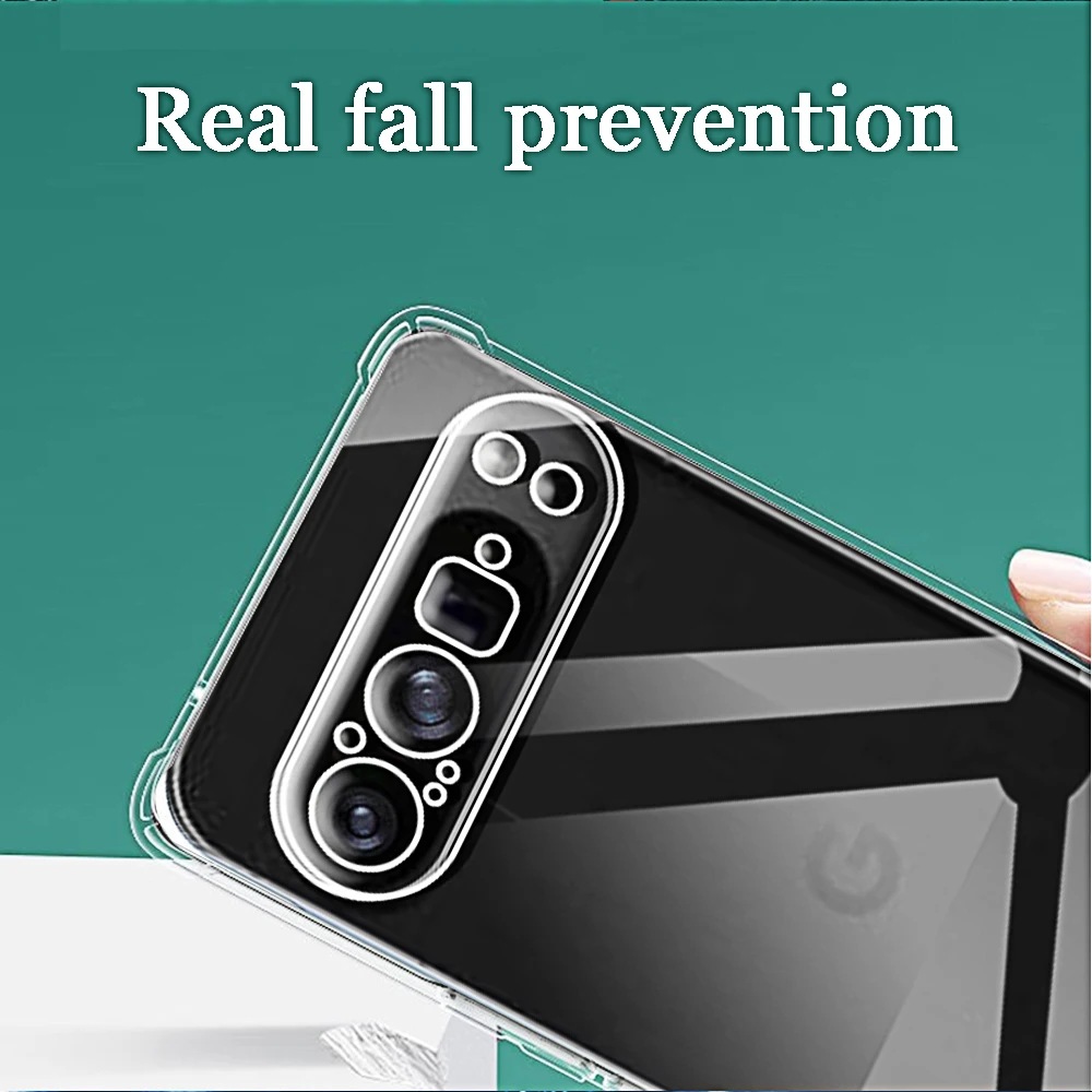 Crystal Clear Protective Back Cover - Premium Soft TPU Transparent Phone Case