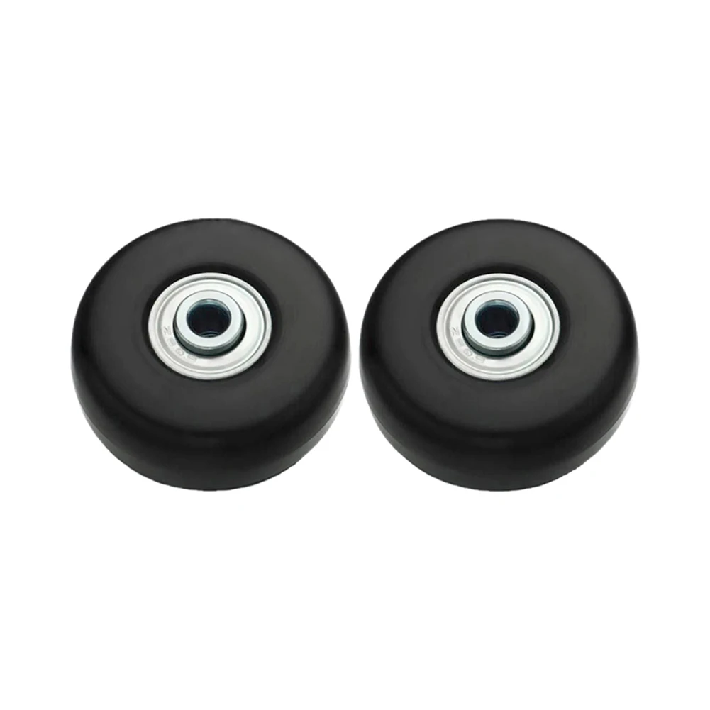 Rubber Metal Luggage Suitcase Replacement Wheels with Metal Bearings