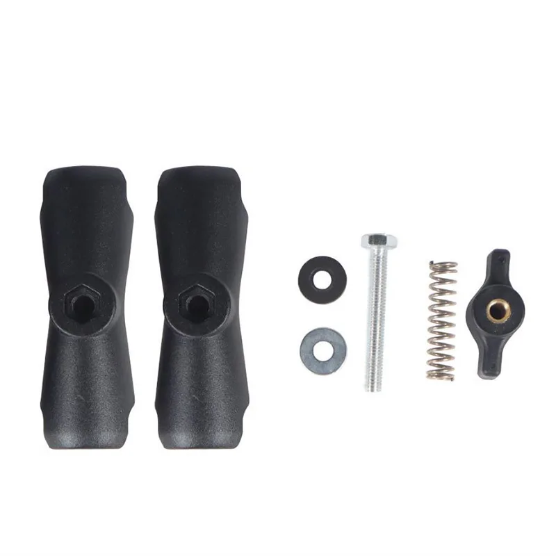 Double Socket Ram Mount Support Holder Clamp Compatible with 1 Inch 25mm Ball Mount Boule Ram Motorcycle Accessories 6