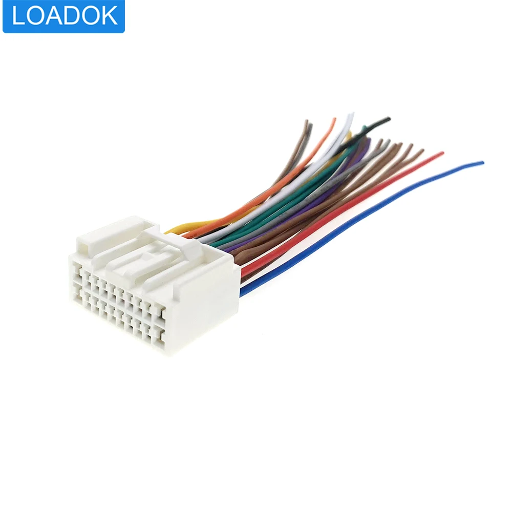 Câblage d'autoradio, adaptateur CD SFP, kit de connecteur stéréo  automatique, alimentation audio pour Clarion, 18