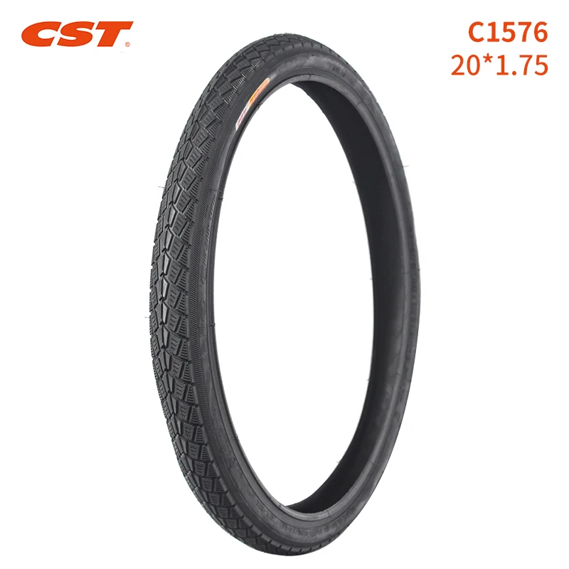 CST-Folding Bicycle Tire, 20Inch Steel Tire, Bicycle Accessories, BMX 406, 20x1.75, Small Wheel Diameter