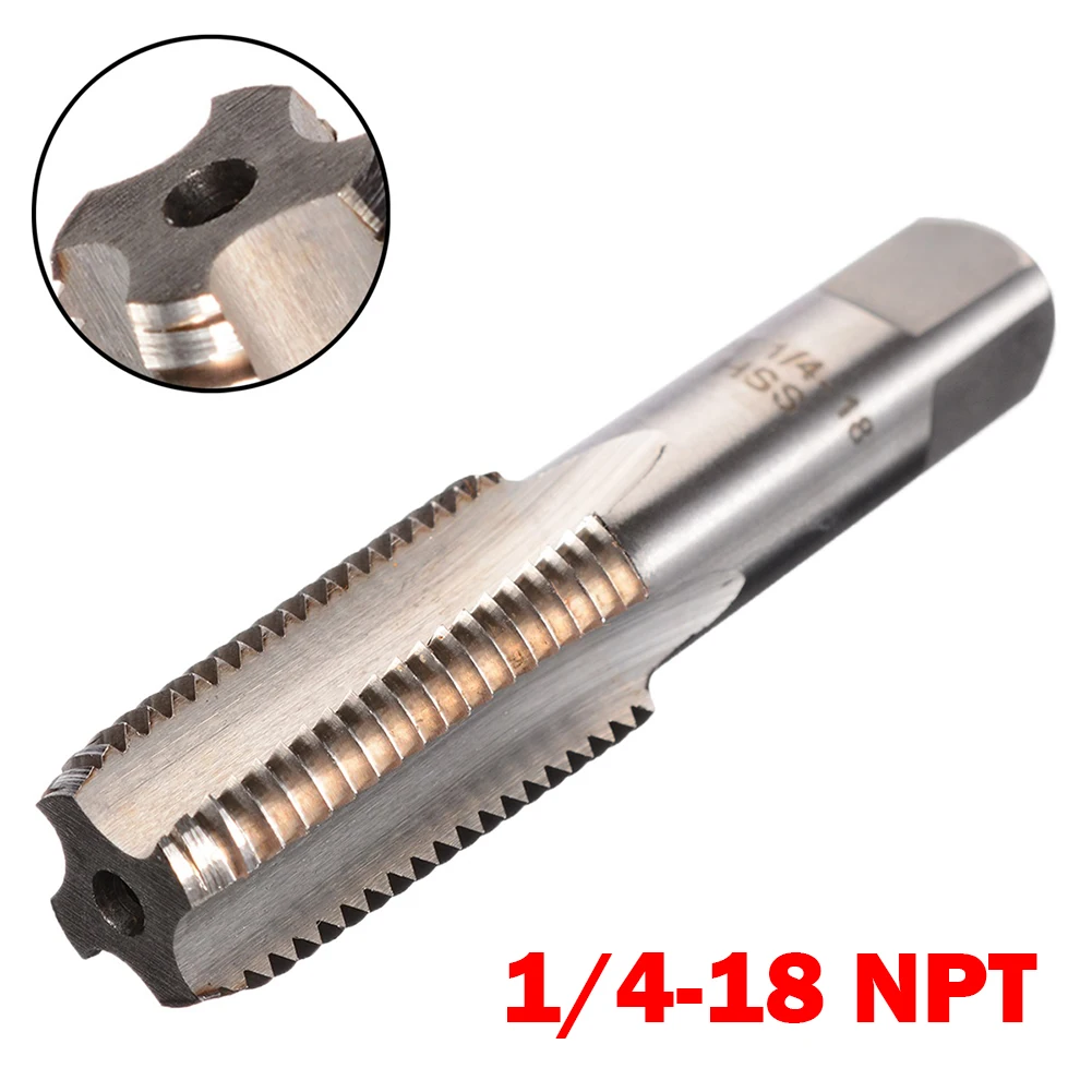

Taper Pipe Threaded Tap 1/4-18 NPT Screw 1pcs Cutting Accessories Cutting For Maintenance Work TOOL Brand New High Quality