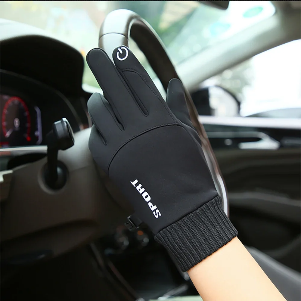 1 Pair Touch Screen Waterproof Thermal Sport  Gloves Women Men ,Perfect forCycling . Running, Driving, Hiking, Walking, Working 4