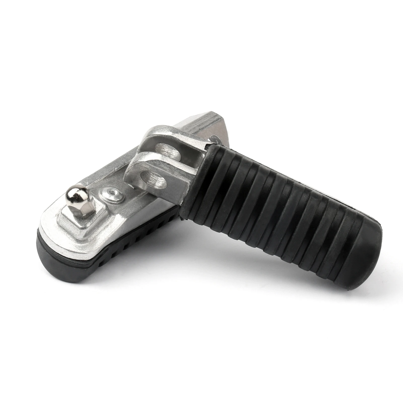 Areyourshop Front Footrest Pedals Foot Pegs For Kawasaki ER 4N 6F 6N ZR 250 400 VERSYS 650 Motorcycle Parts motorcycle accessories motorcycle footrests motorcycle foot pedals