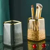 Luxury Makeup Organizers Desktop Cosmetic Brush Storage Box Office Pen Case Make Up Brushes Organizer Lipstick Sundries Holder 1
