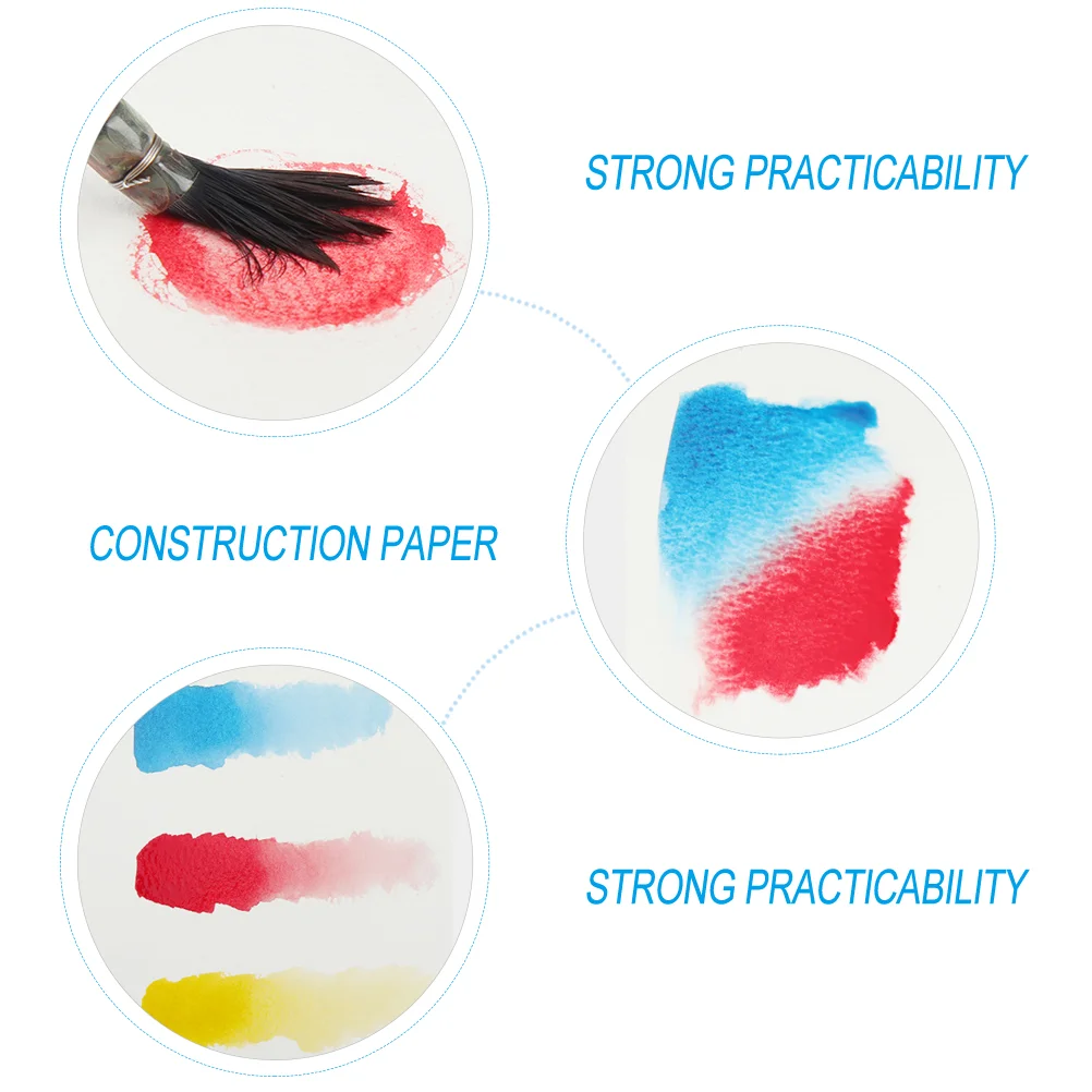 Drawing Book Watercolor Paper Painting Pad Coil Sketchbook Marker Hand Painted Panel 5