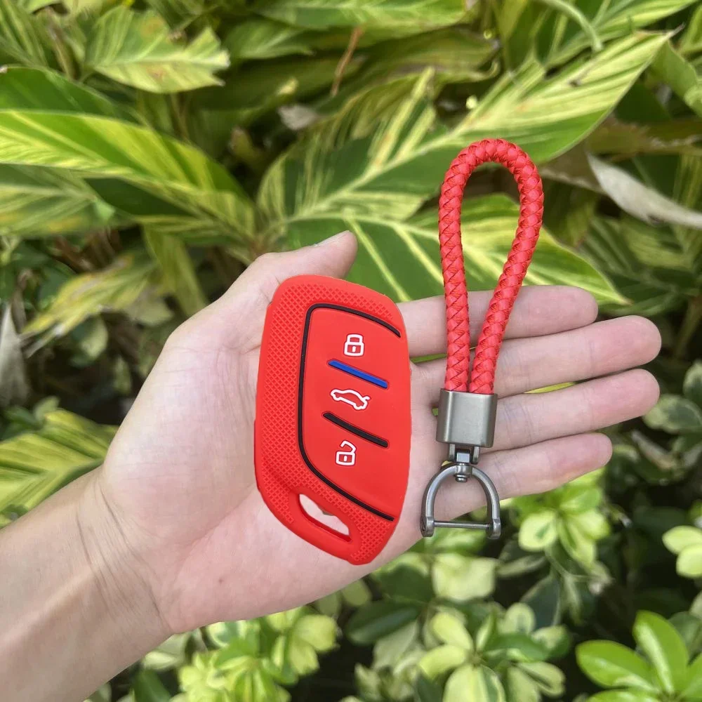 Étui En Cuir Pour Clé De Voiture MG ZS EV (2016-2022) – Étanche, Anti-Rayures, Avec Crochet – Protection Élégante