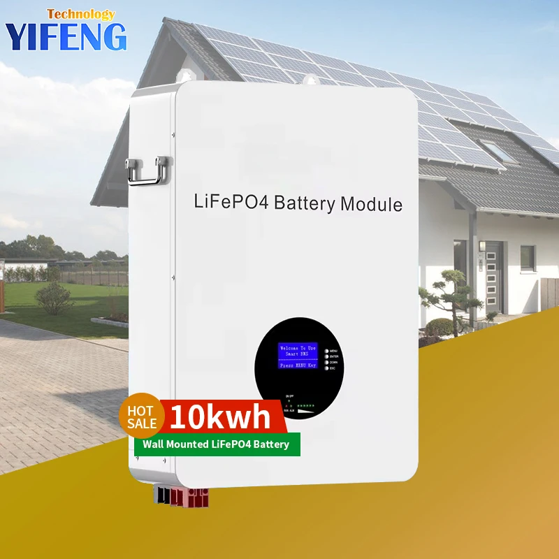 

YF10kwh Batteries 51.2v 200ah 280ah 100ah Wall Mounted Home 48v 5kwh Solar Energy Storage Lifepo4 Battery