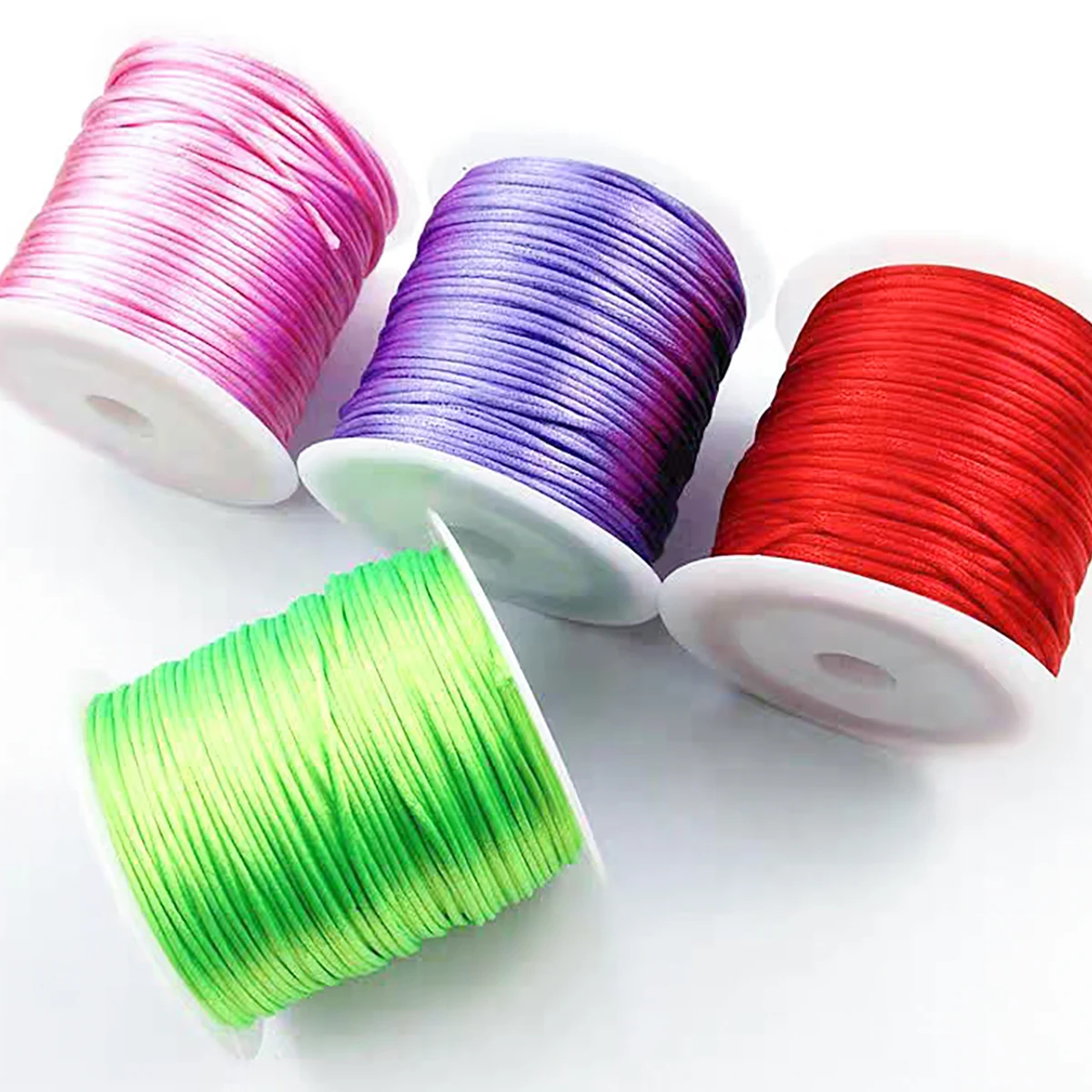 Nylon Cord 50M/Roll 1.5mm For Jewelry Braid Bracelet