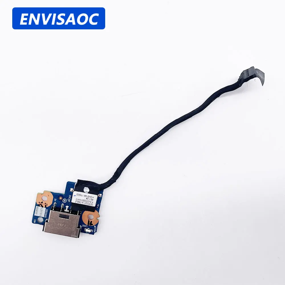 DC Power Jack board cable For Lenovo ThinkPad E570 E570C E575