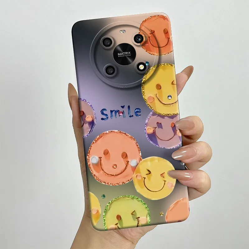 Sweet Painted Soft Silicone Phone Case - Cute Printed Design Cover