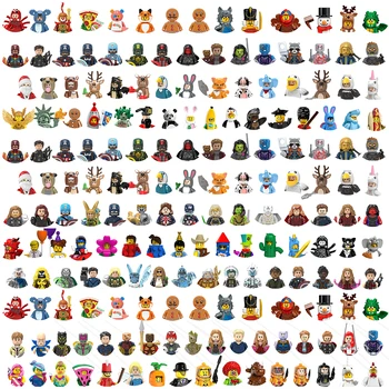 Disney Hot 3D mini Avengers superhero Character Model Set Building Blocks Assembling Toys Children's Birthday Gifts Boys Girls 1