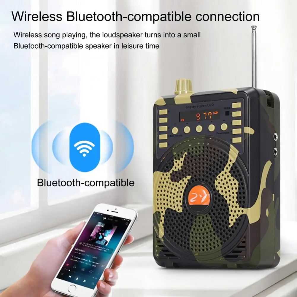 Rechargeable remote control amplifier universal outdoor hunting amplifier hunting accessories audio equipment