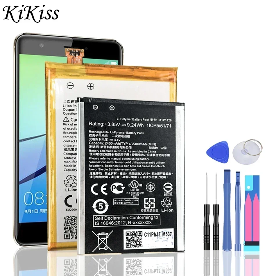 Batteria Del Telefono Per Asus Zenfone C Go 5 Tv Max M1 M2 Pro 6.0 V Live Per Per Zenfone 5 X013Db B11P1510 B11P1602