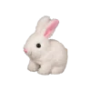 Long-haired Bunny Electric Plush Toy Soft Plush Simulation Shape Small Animal Doll Battery Interactive Children's Favorite Gift 6
