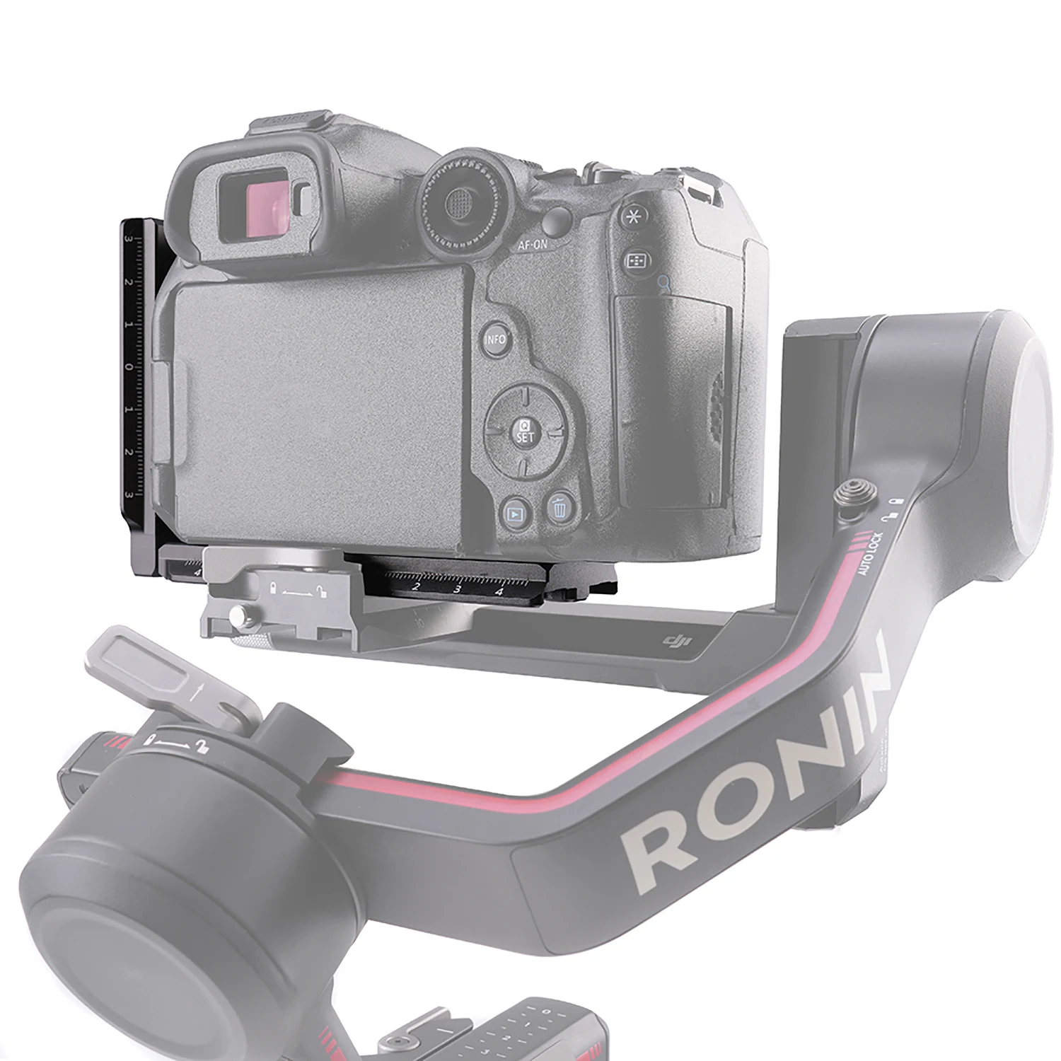 Ronin SC DSLR 카메라용 L 브래킷 플레이트, 알루미늄 합금 수직 촬영, RSC2 RS2 RS3 짐벌 스태빌라이저용 아르카 스위스