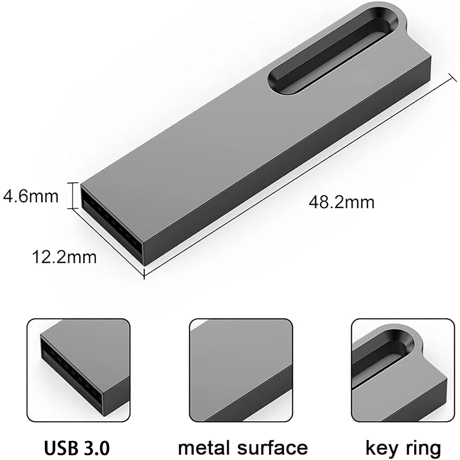 10Pcs Lot USB Drive USB 3.0 Ultra High Speed Memory Stick, Portable Thumb Drive for PC/Tablets/Mac/Laptop
