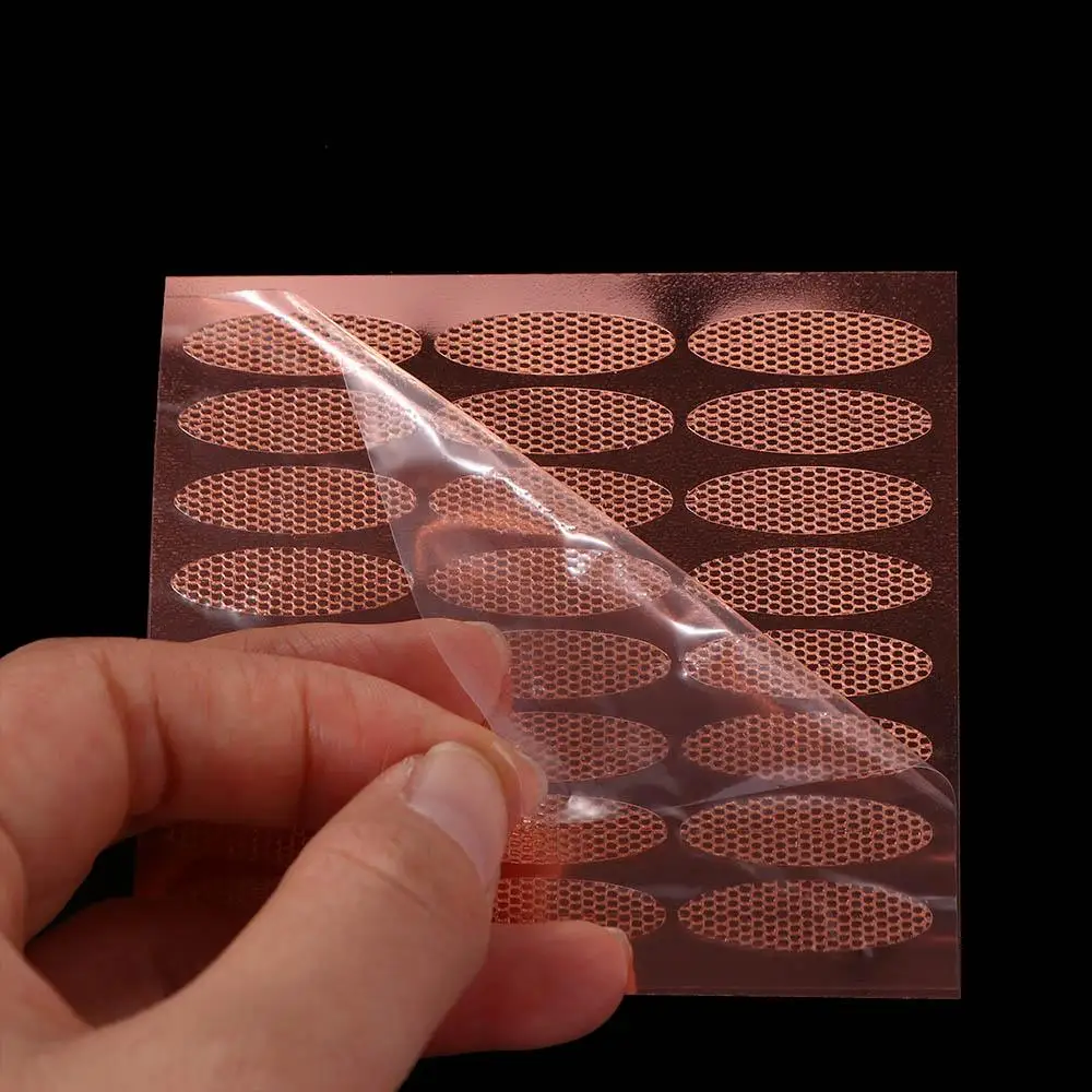 Description Picture 5 of itemLift Strips Women with Auxiliary Tool Invisible Eye Stickers Double Eyelid Tape Lace Mesh Eyelid Sticker Self-adhesive Fiber