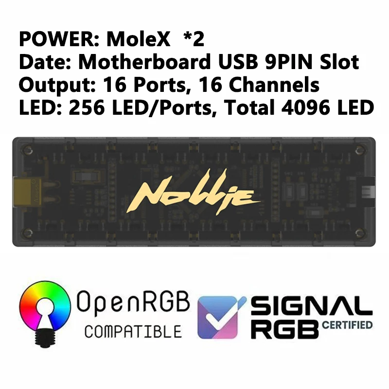 ตัวเลือกสินค้า Controller ARGB 5V 3PIN สำหรับคอมพิวเตอร์