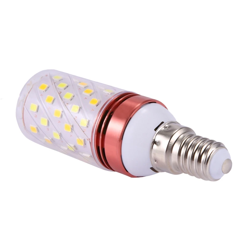 통합 SMD LED 옥수수 램프, 3 색 온도, AC 85V-265V, 따뜻한 흰색, 높은 빛, 에너지 절약, 소형 LED 전구