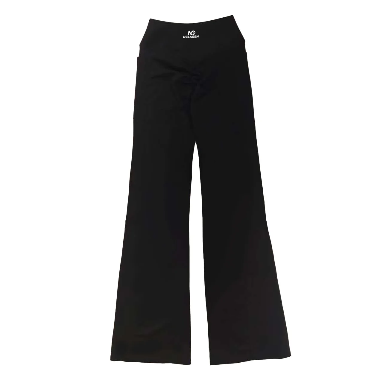 Pantalon Yoga Évasé Taille Haute Femme