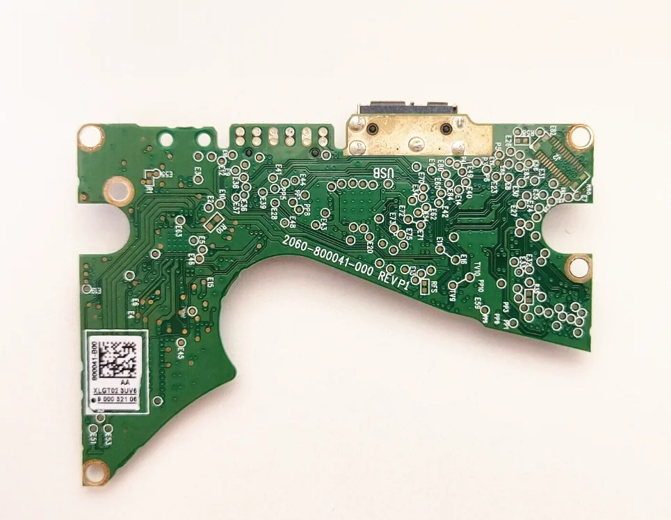 de HDD 2060-800041-000 REV P1, dados da recuperação