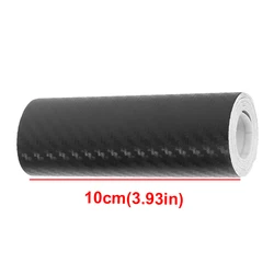 Carbon Fiber Automotive Tape: Door Edge Guard & Sill Protector Film - 10M(32.8Ft)recommend (Width 10cm(3.93in))