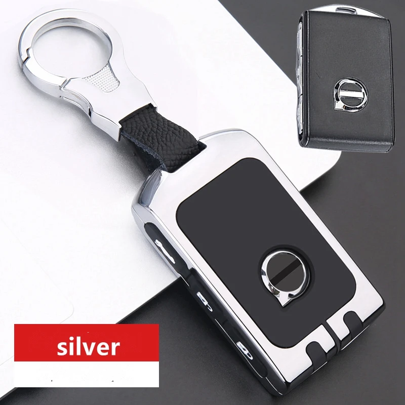 Key Case Key Case Cover Car Zinc Alloy Key Case Holder For Volvo XC40 XC60 S90 XC90 V90 T5 T6 T8 Fob Smart Key