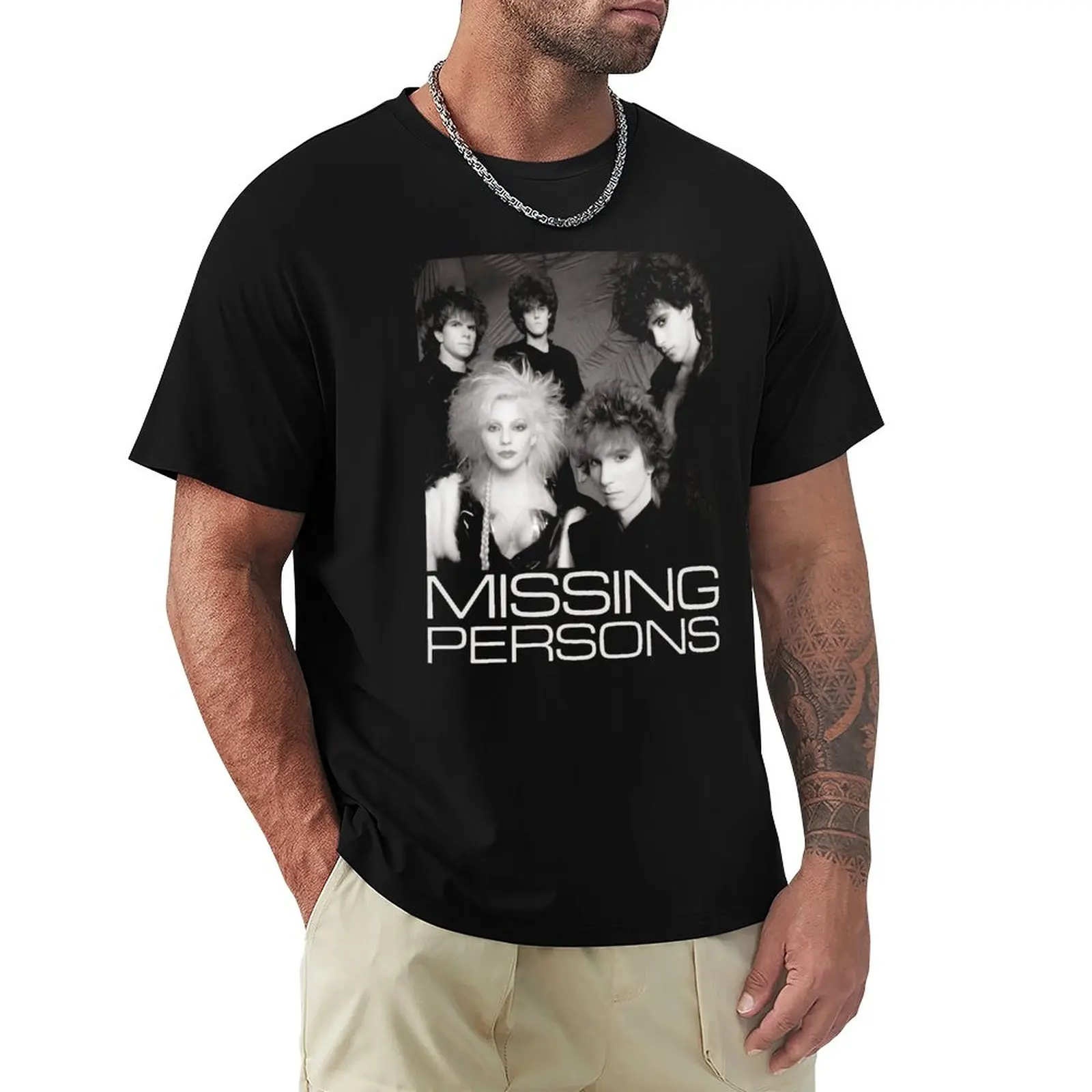 Missing Persons T-Shirt Blouse blanks for a boy t shirt for men