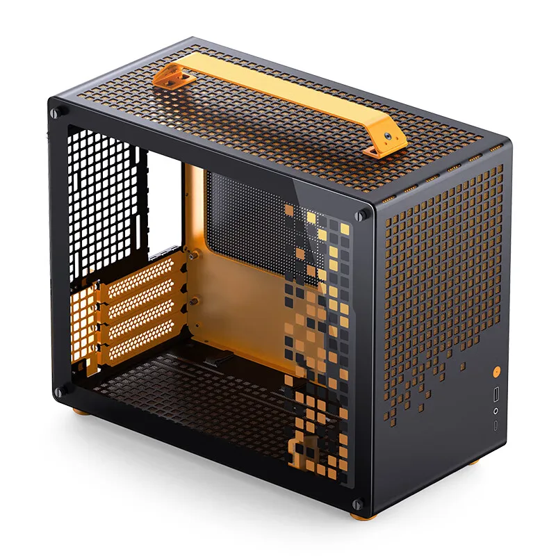 Jonsbo Z20 PC корпус с ручкой портативный шасси для макс 240 мм воздушный радиатор 163 мм видеокарта Type-C настольный комп