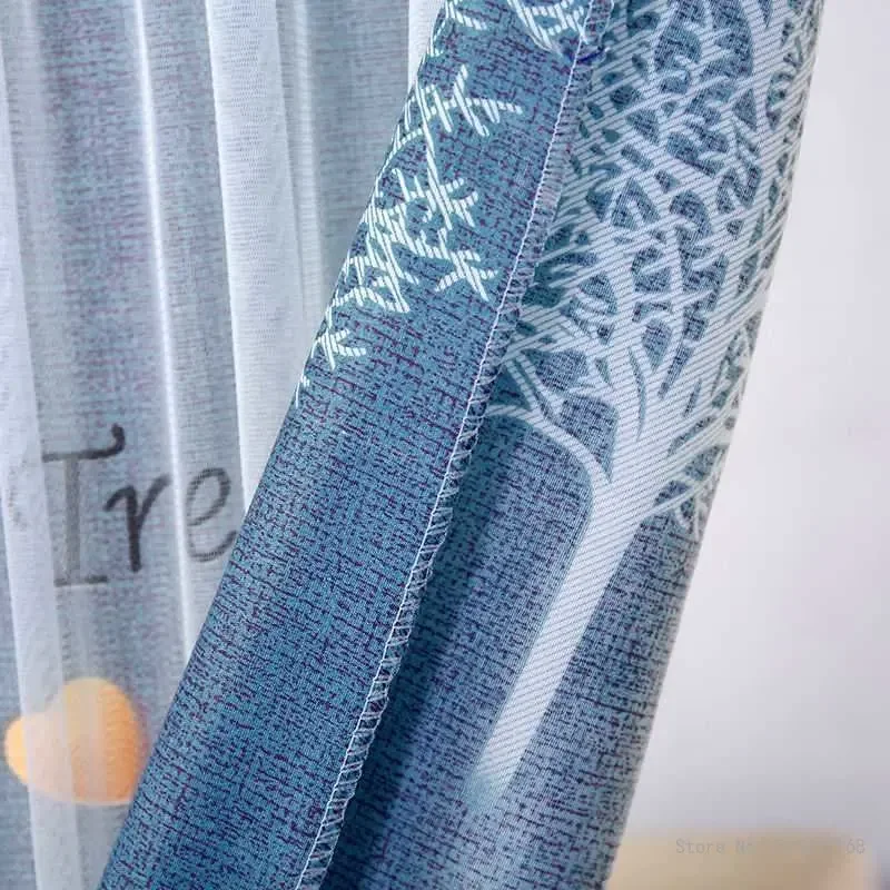 Creative Anti-Mosquito Hanging Door Curtain, Home Decor Free Punching Yarn, Self-adhesive, Bedroom Fabric Kitchen Partition, 1Pc