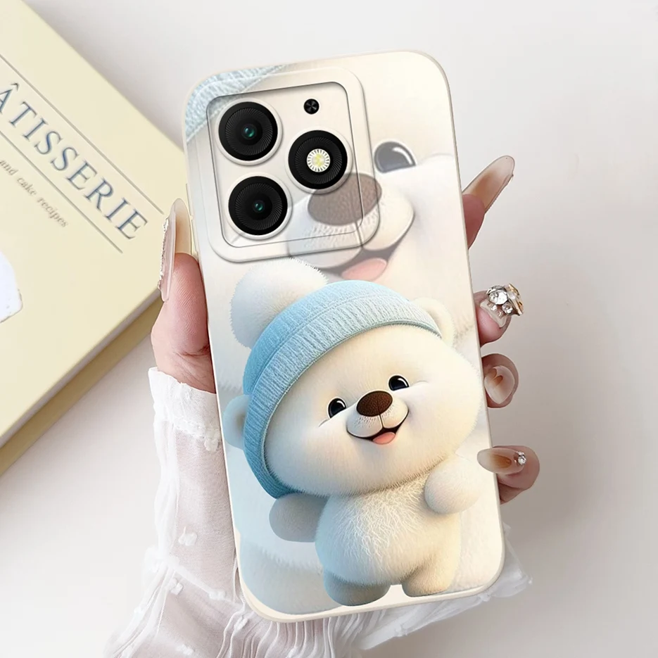 Cute Fashion Cartoon Soft TPU Phone Case - Stylish Protective Back Cover Bumper
