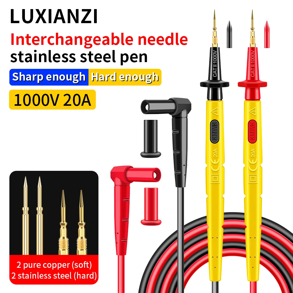 LUXIANZI-Universal-Multimeter-Test-Leads-Set-Measuring-Meter-Probe-Wire ...
