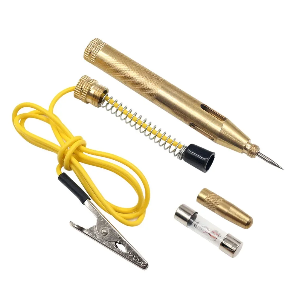 Tester Vernice Auto Tester Per Circuito LED Per Auto 6-24 V, Luce Di Prova Con Doppie Sonde Sonda Auto 6V 12V 24V Tester Vernice Auto Tester Per Circuito LED Per Auto 6-24 V, Luce Di Prova Con Doppie Sonde Sonda Auto 6V 12V 24V