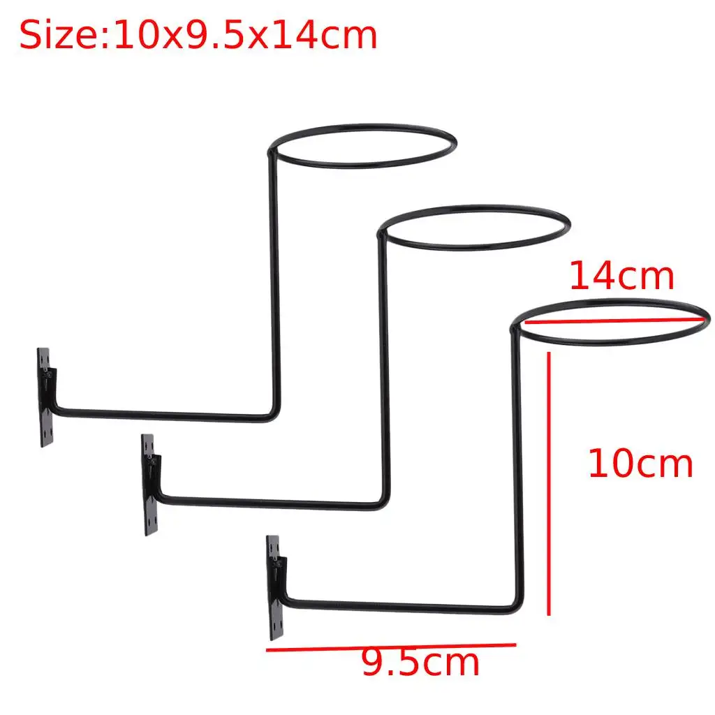 Motorcycle Helmet Holder 3/ 6pcs Motorcycle Helmet Holder Stand Wall Mounted Hat Holder Stand Heavy Duty Helmet Cowboy Hat Rack Hanger Hook motorcycle helmet holder