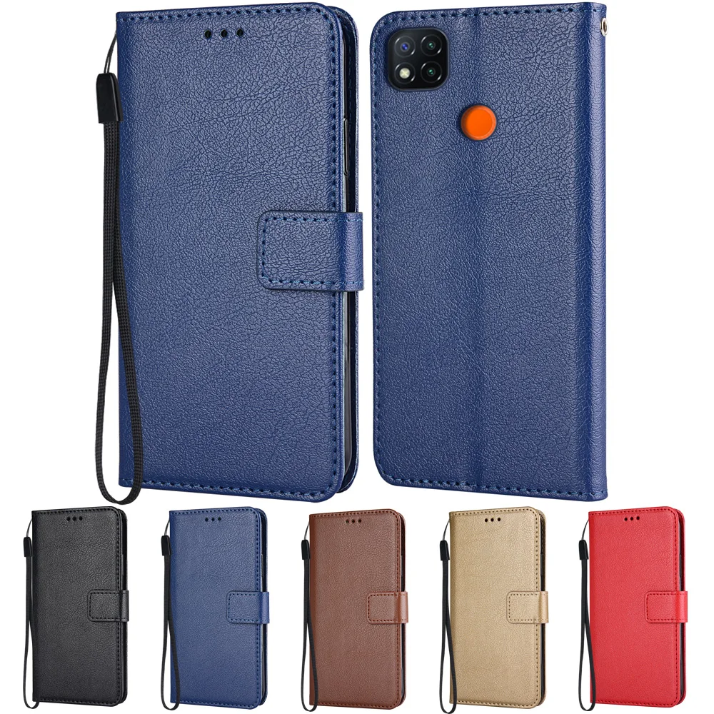 Чехол-книжка с бумажником для Xiaomi Redmi 9C 9 C 6 53 дюйма NFC кожаный чехол 9a 9at 9t Note 10 Prime A