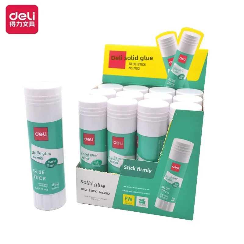 공예 학습용 사무용품 고체 접착제 스틱 합성 접착 종이 페이스트 어린이 유치원 AE 재고 원산지
