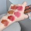 Gege Bear Velvet Matte Mist Lipstick Long Lasting High Pigment Color Non-Stick Cup Velvet Lip Gloss for Daily Makeup 6
