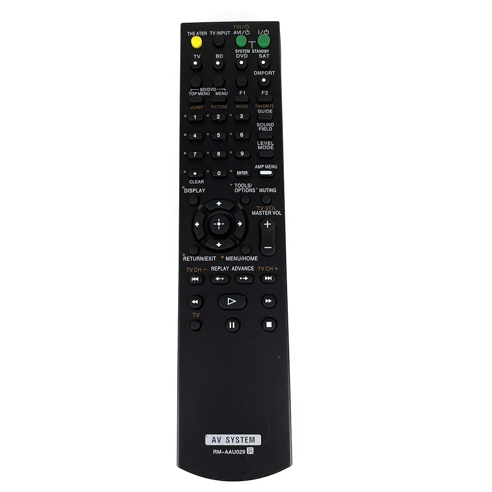 

New RM-AAU029 Replace Remote control for Sony Sound Bar HT-CT100 SS-MCT100 SA-WCT100 AV Receiver controller