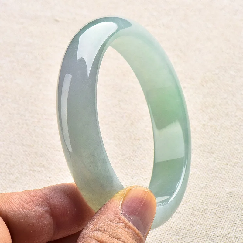 

zheru Jewelry Natural Burma Jade 54mm-62mm bracelet Exquisite Princess bracelet send girlfriend send mom