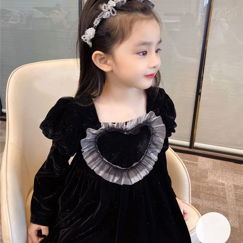 【韓国発】プリンセスネックベルベットワンピース Baby Girl Velvet Dresses | Velvet Dress Kids Girl | Velvet
