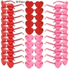 30 Pairs Per Set Heart Shaped Sunglasses Cute Rimless Solid Color Beach Vacation Shades Women Fashion Design Rave Sun Glasses 1