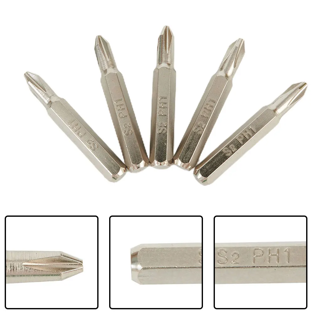 H4×28mm Kreuzschraubendreher-Bits PH0000 PH000 PH00 PH0 PH1 PH2 4mm Sechskantschaft DIY Handwerkzeug Kreuzschlitzschraubendreher Bohrer Bits – Detail 18