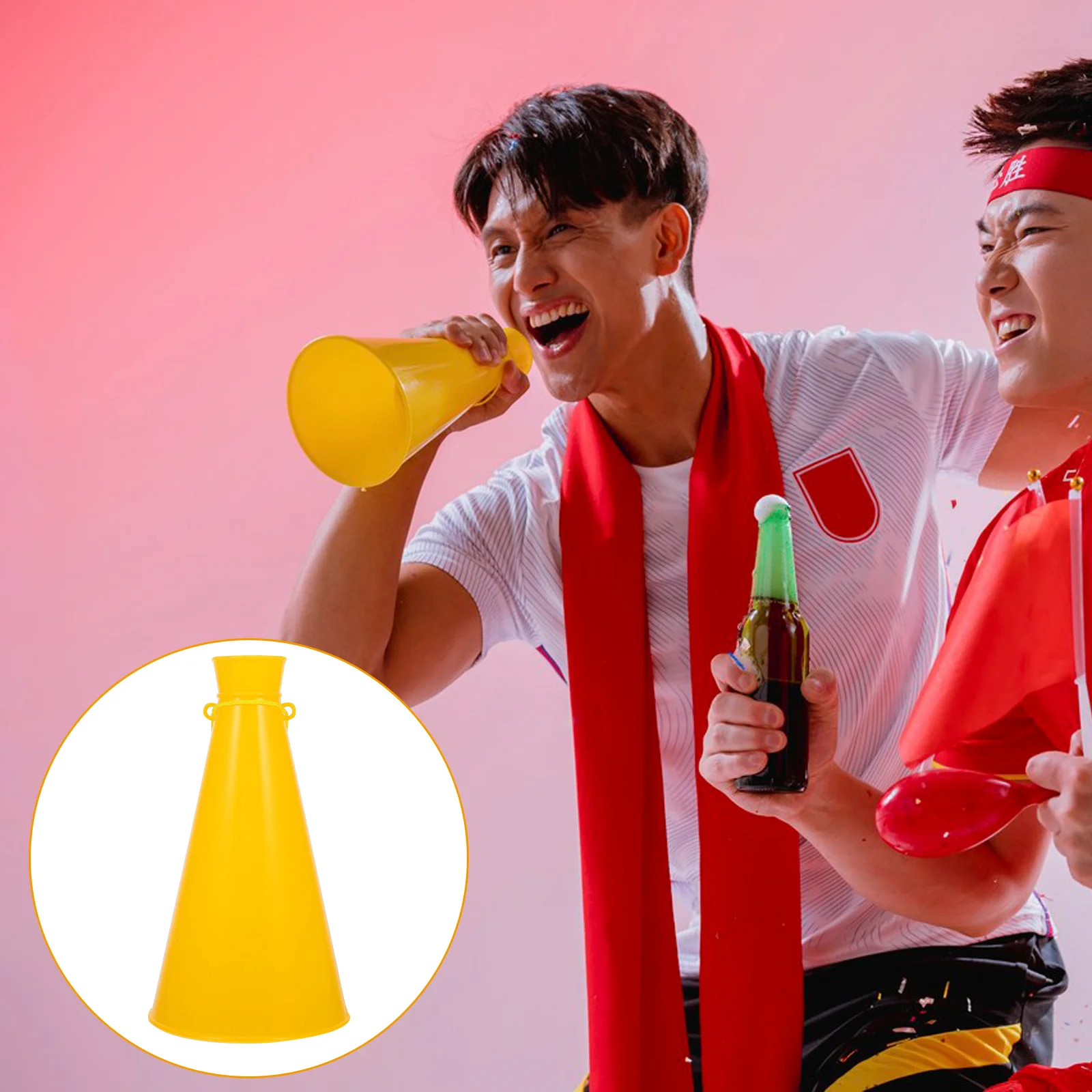 Cheering Horn Mini Speaker Trumpet Toy Megaphones Playthings Portable Prop Plastic Toys Toddler