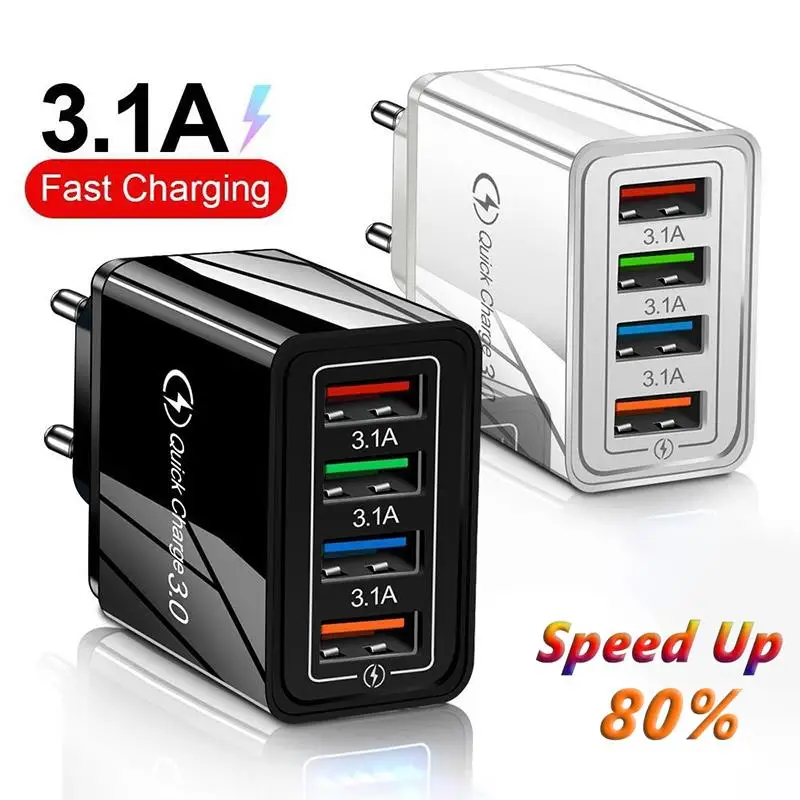 Quick Charge USB Charger Adapter For Mobile Phones