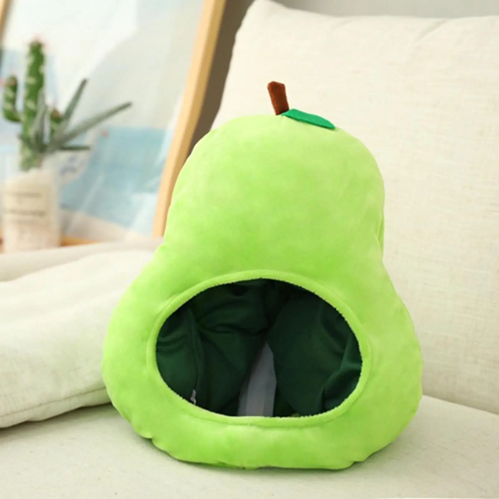 Fruit Headgear Pear Shaped Gift Kids Dress up Cosplay up Soft Headgear Hat