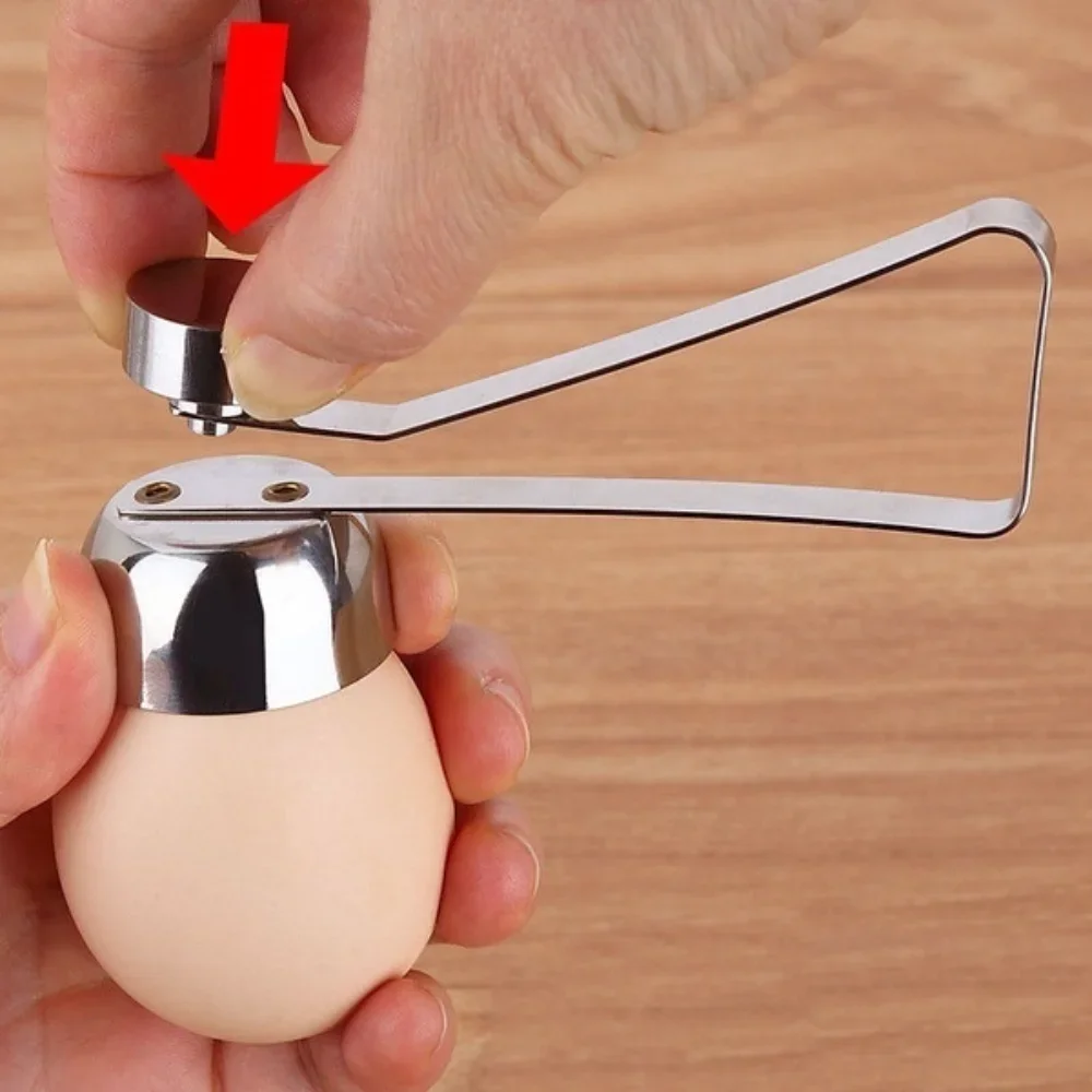 Egg Shell Opener Stainless Steel Egg Cracker Top Cutter