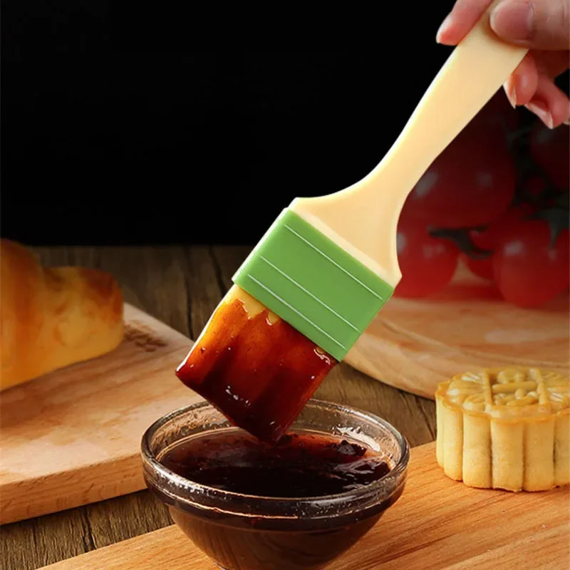 Baking BBQ Oil Brush Barbecue Pastry Tools Camping Egg Cake Bread Sauce Pancake Brushes Food for Kitchen Cooking Tool Gadget oil brush silicone basting brush
