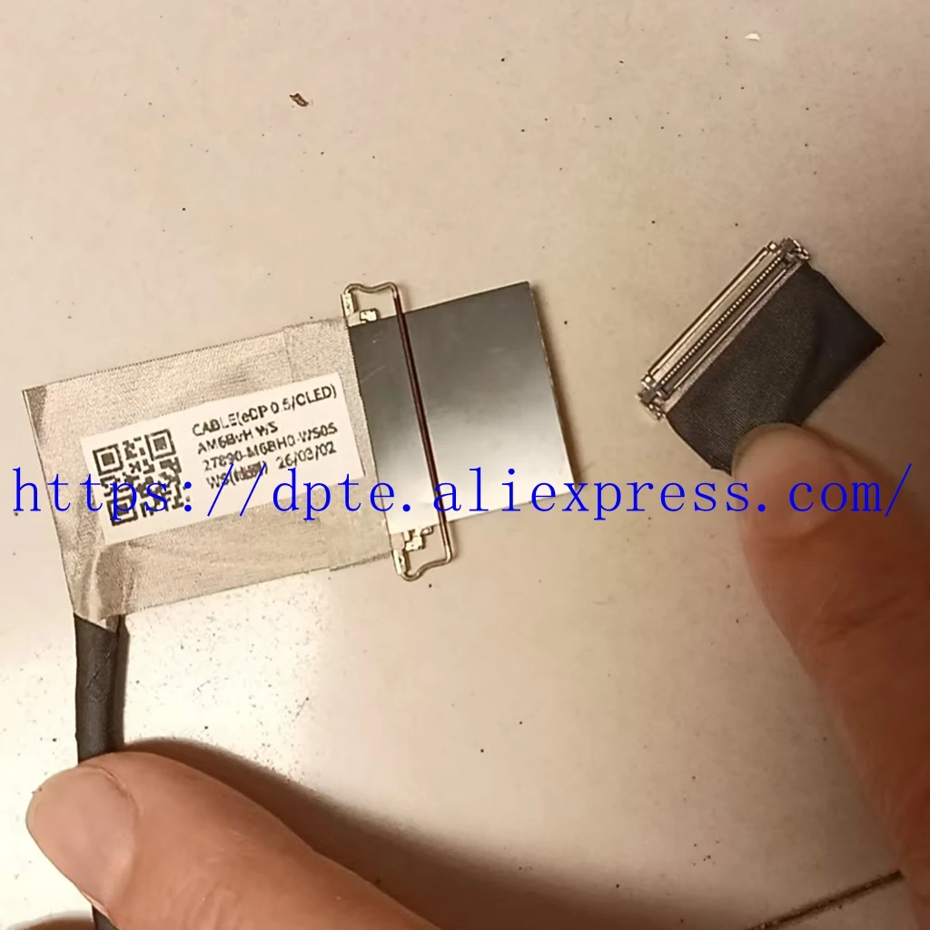 27890-M6BH0-WS0S OLED 케이블 40핀 0.5mm 기가바이트 AORUS MASTER AM6H 16X AM6BvH X5 V6용