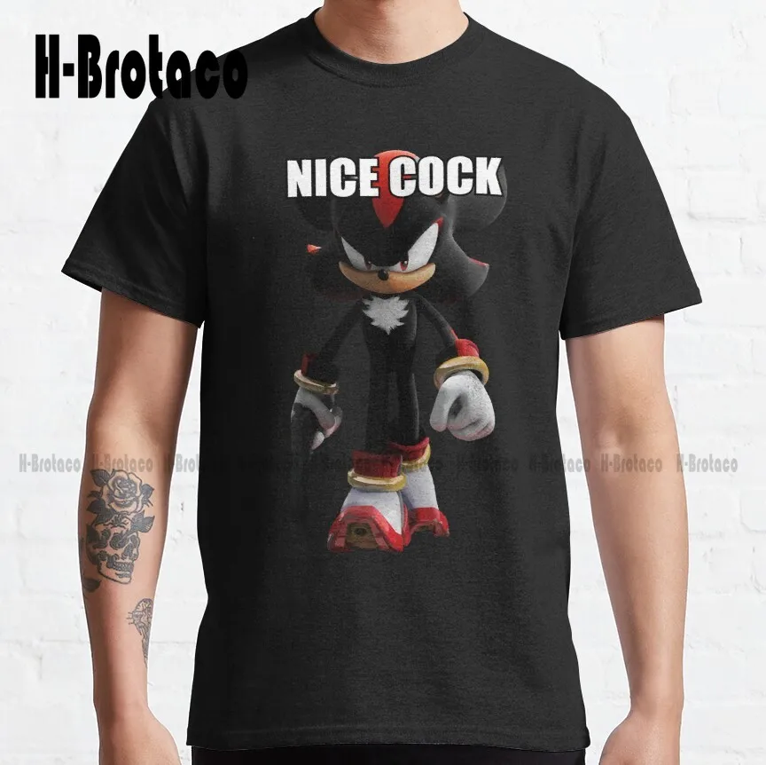 

Edgehog With A Weapon Classic T-Shirt Dog Shirt Custom Aldult Teen Unisex Digital Printing Tee Shirts Xs-5Xl Breathable Cotton